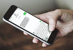 iPhone VuduMobile SMS texto messagerie texte