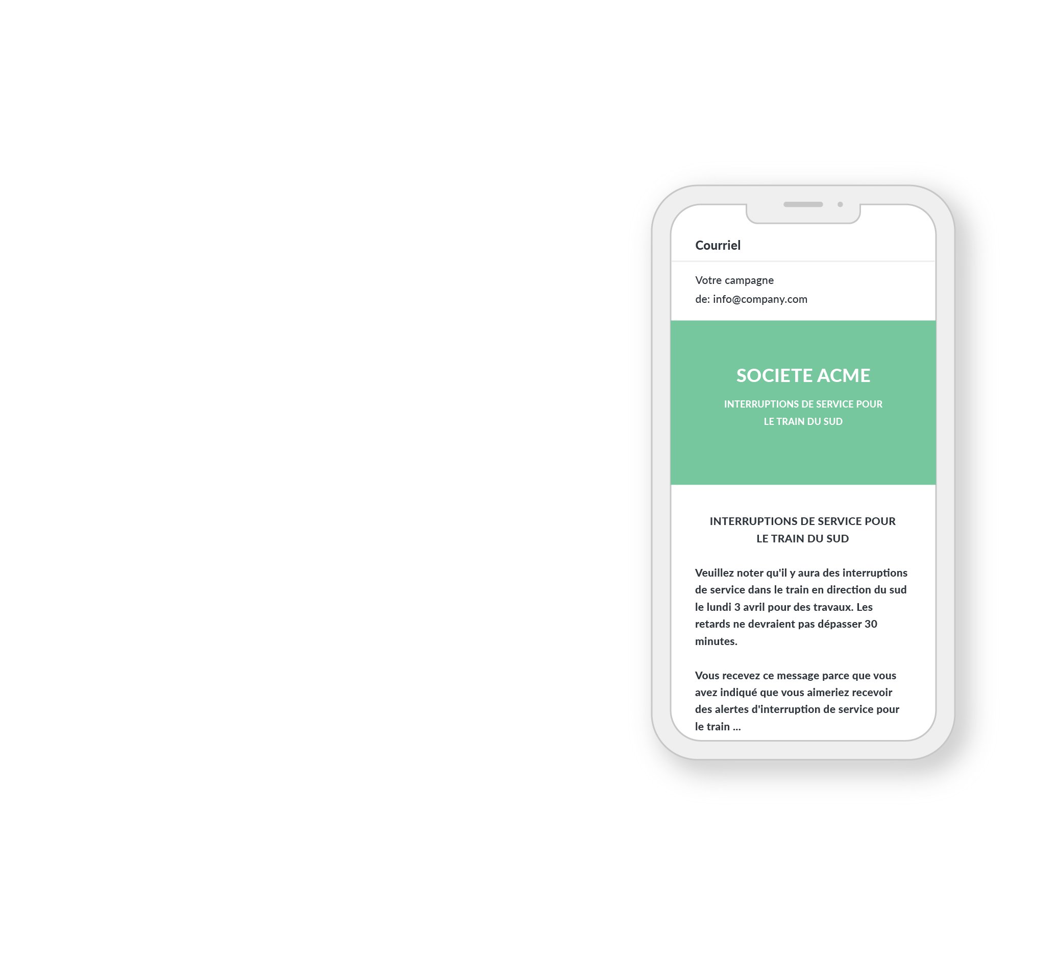 Courriels de masse et de diffusion pour les entreprises